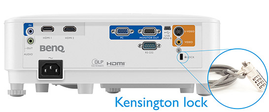 mx550 kensington lock